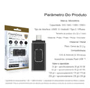 Pen Drive 4 em 1 para Celular 32GB SmartDrive  - IOS, Android, USB e Tipo C