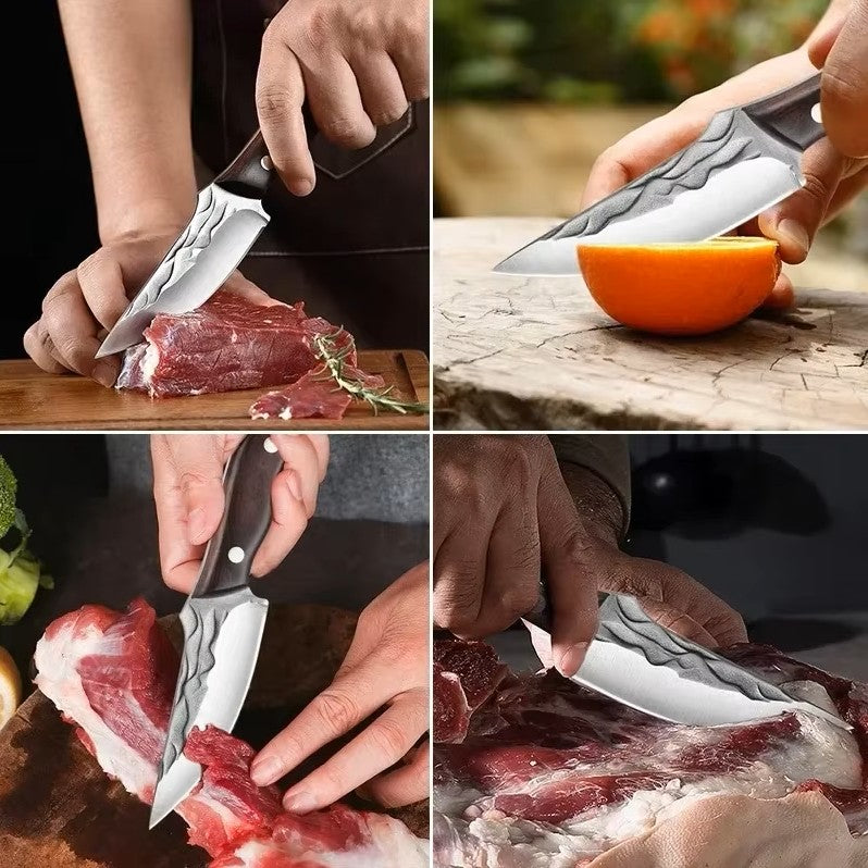 Faca Culinária Thalon – 100% Forjada à Mão (FRETE GRÁTIS)