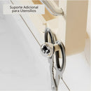 Suporte de Parede Multiuso para Tampas e Utensílios