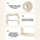 Suporte de Parede Multiuso para Tampas e Utensílios