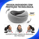 Travesseiro de Pescoço Ergonômico para Viagens