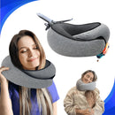 Travesseiro de Pescoço Ergonômico para Viagens