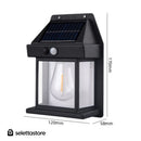 Luminária Solar de Parede