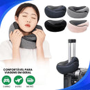 Travesseiro de Pescoço Ergonômico para Viagens