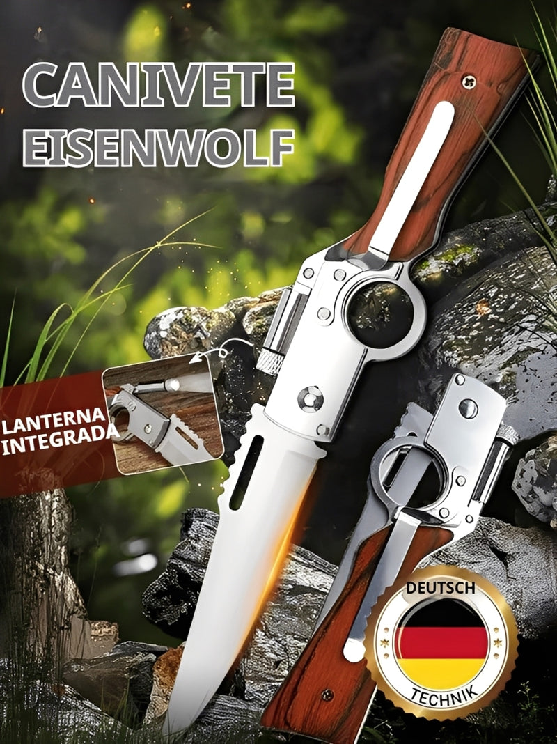 Canivete EisenWolf – Forjado com Precisão Alemã