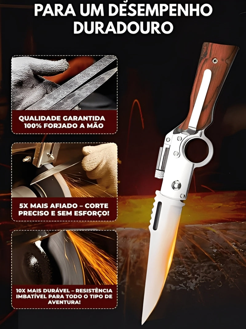 Canivete EisenWolf – Forjado com Precisão Alemã