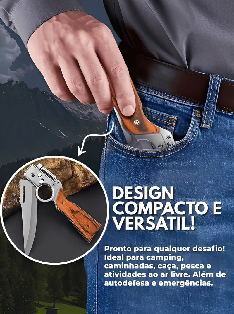 Canivete EisenWolf – Forjado com Precisão Alemã