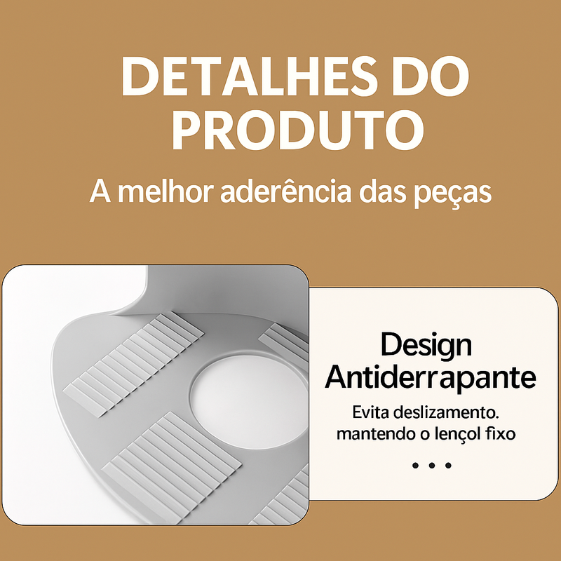 CantoFix Lençol – Trava Inteligente para Sua Cama