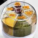 Dispenser De Alimentos Giratório 360 Graus Com 6 Divisões