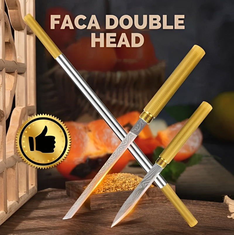 (COMPRE 1 LEVE 2) Faca Double Head™ – Alta Performance