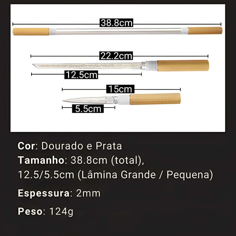 (COMPRE 1 LEVE 2) Faca Double Head™ – Alta Performance