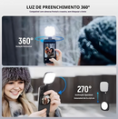 Luz Selfie Magnética 360° Pro