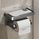 Porta Papel Higiênico de Parede em Inox