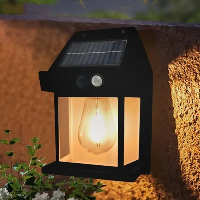 Luminária Solar de Parede
