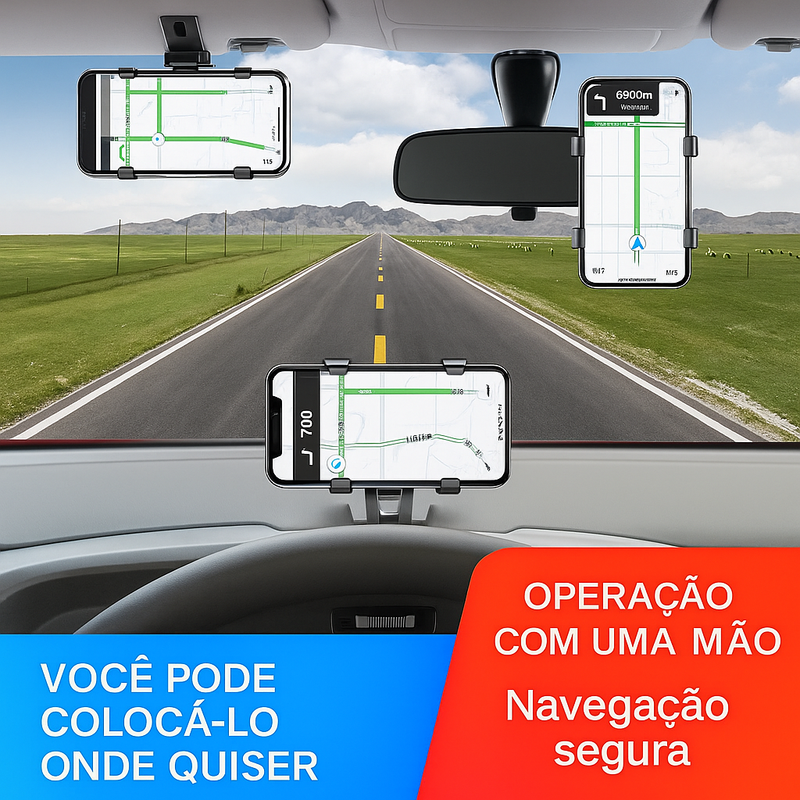 AutoFix 360 - Suporte Inteligente para Carros (Frete Grátis)