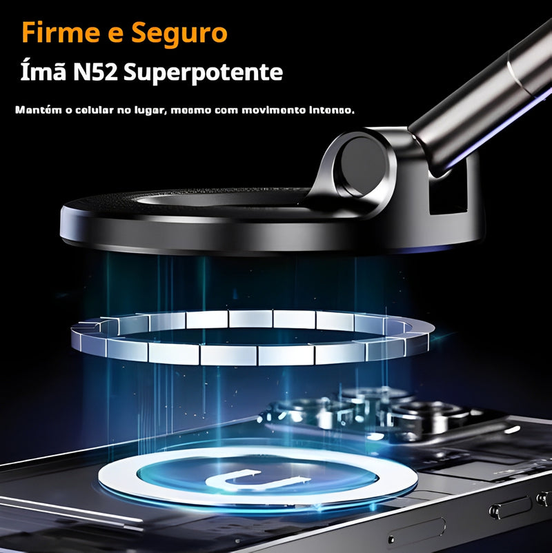 Suporte Magnético com Ventosa 360°